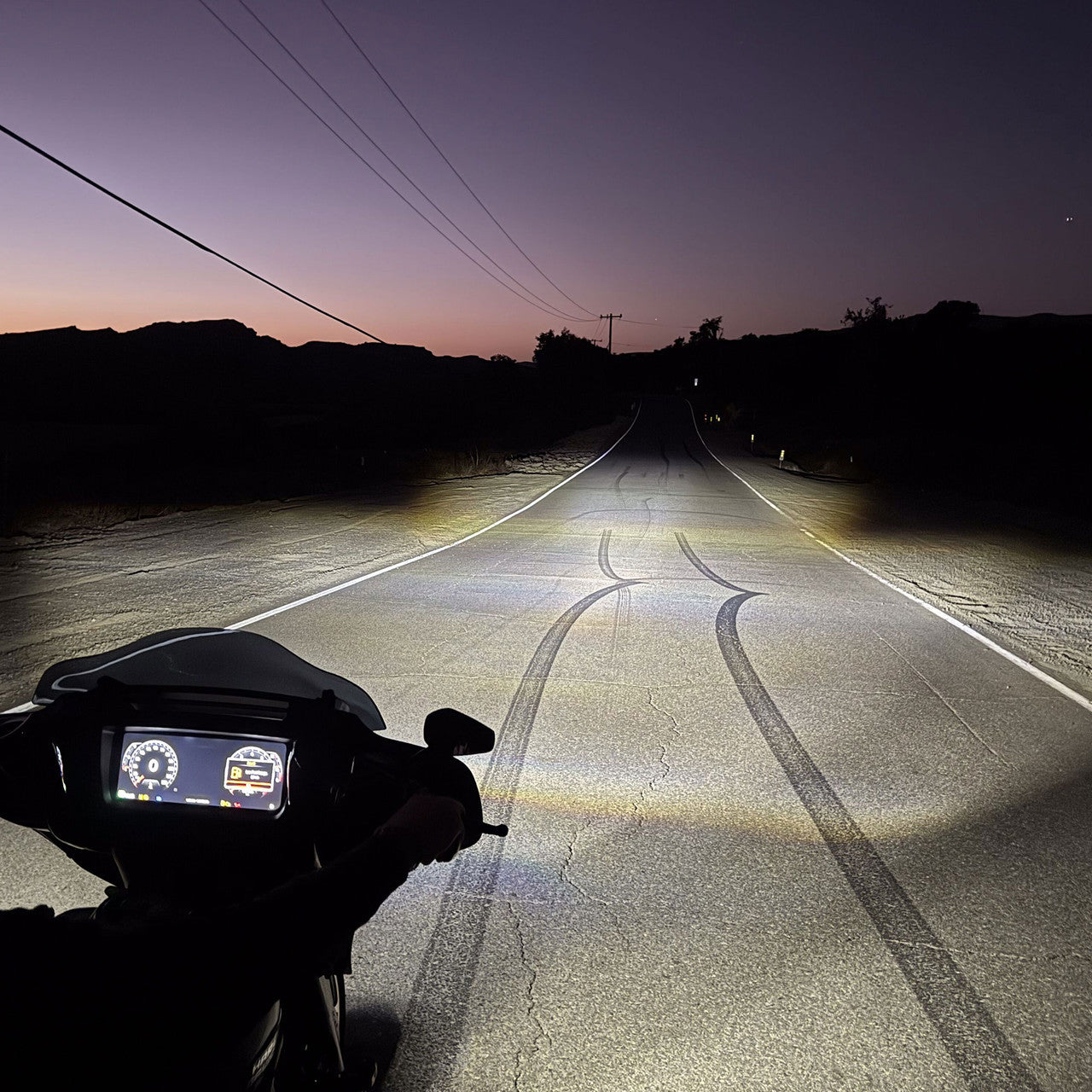 Baja Designs 15-24 Harley-Davidson Road Glide (Dual Light) DOT LP6 LED DRL Headlight Kit