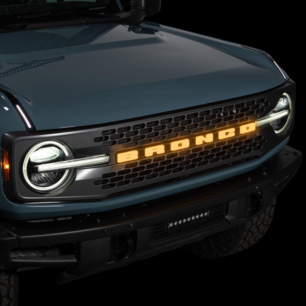 Putco 21-25 Ford Bronco Emblem LED