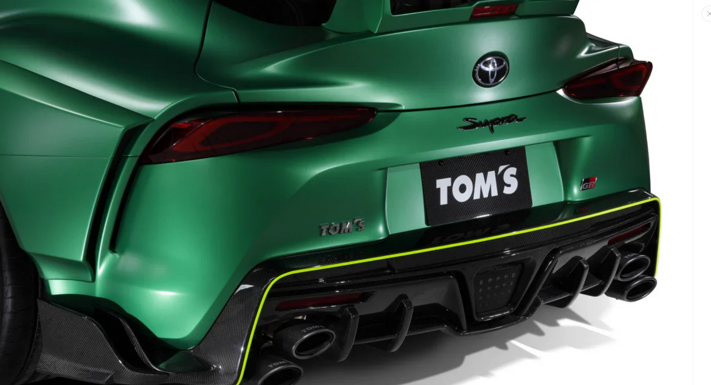 Toms Racing Supra Mk5 A90/A91 Dry Carbon Fibre Aero Kit