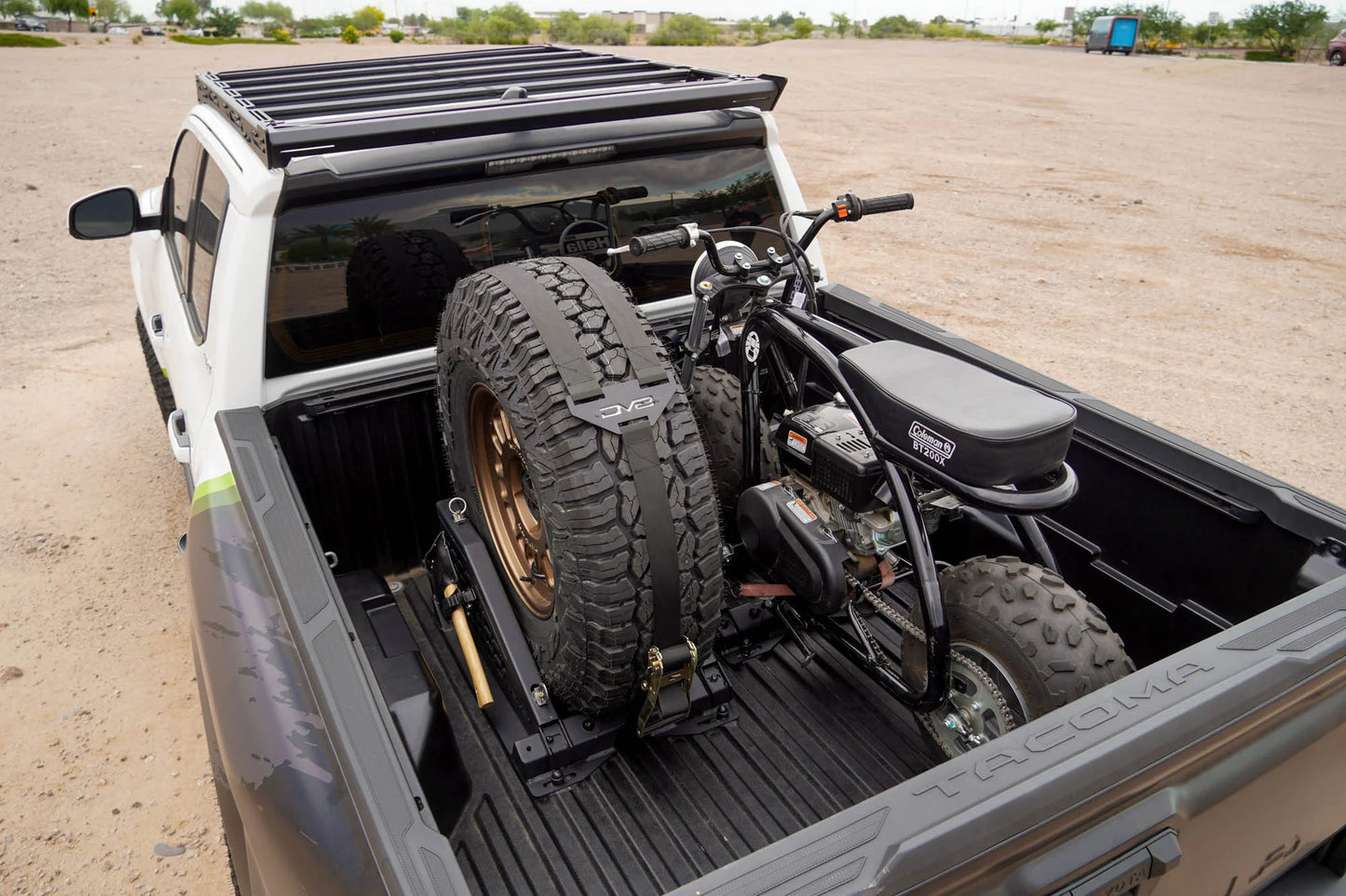 Truck Bed Universal Tire Carrier & Accessory Mount