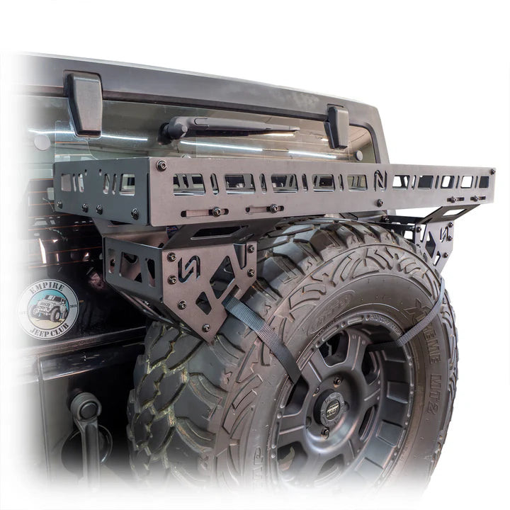 Turn Offroad Universal Spare Tire Storage Rack