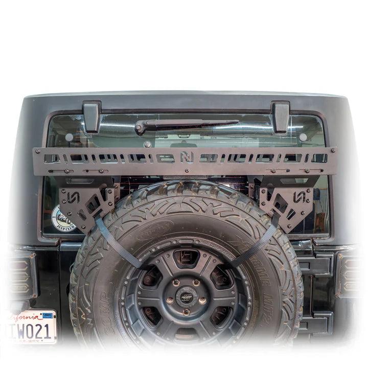 Turn Offroad Universal Spare Tire Storage Rack