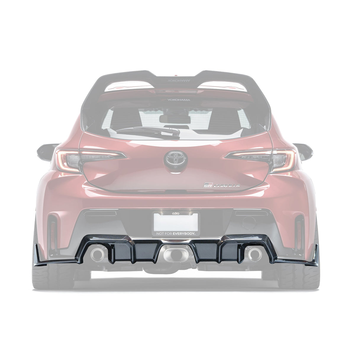 ADRO Toyota GR Corolla Carbon Fiber Rear Diffuser