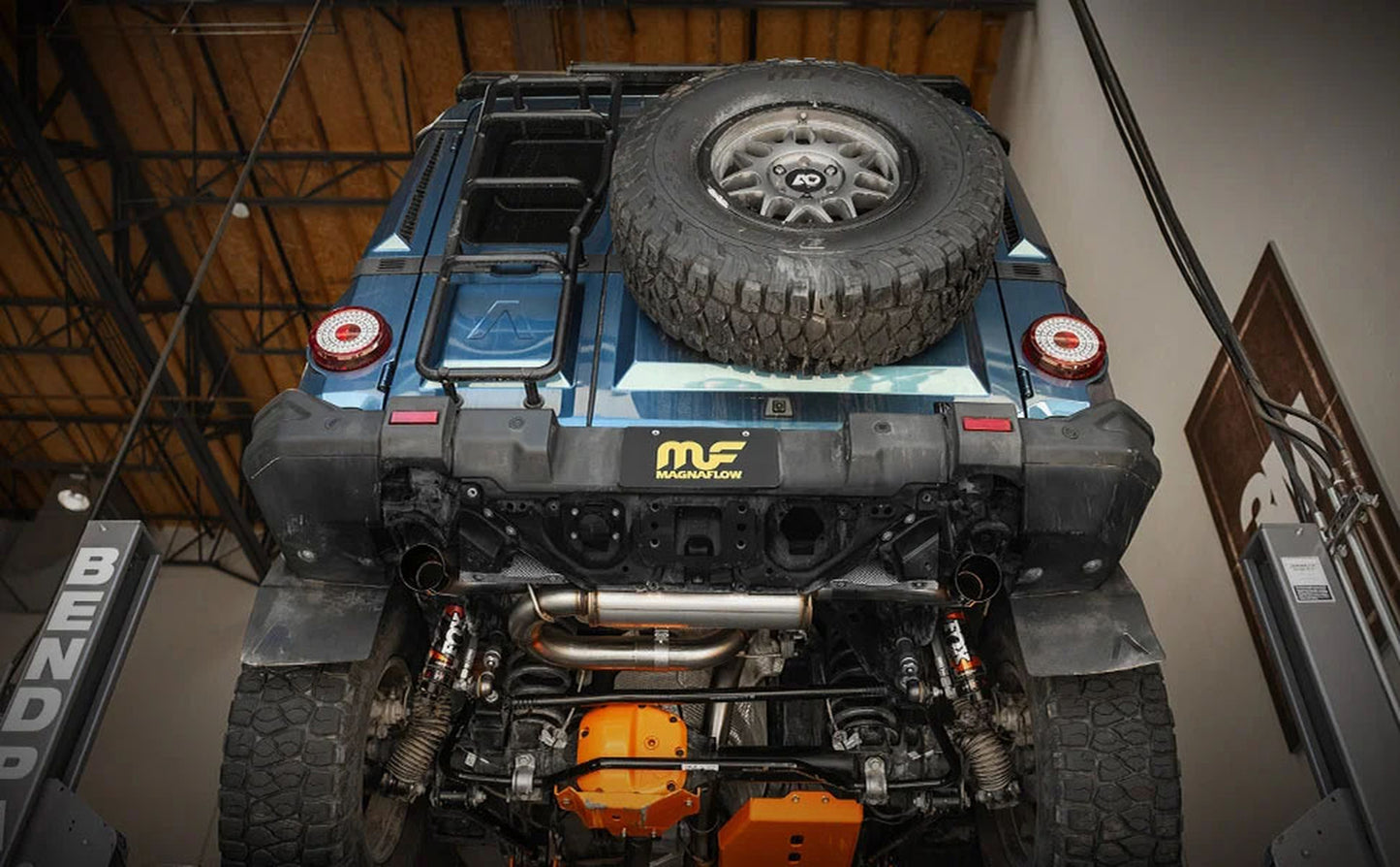 MagnaFlow Ineos Grenadier Overland Series Black Chrome Cat-Back Performance Exhaust System