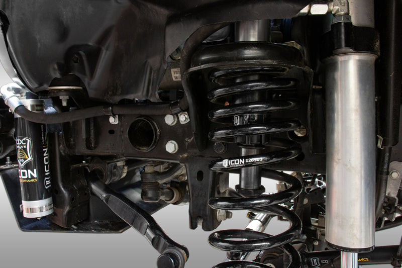 ICON 2020+ Jeep Gladiator JT / 2007+ Jeep Wrangler JK/JL Bolt On Front Hyd Bump Stop Kit