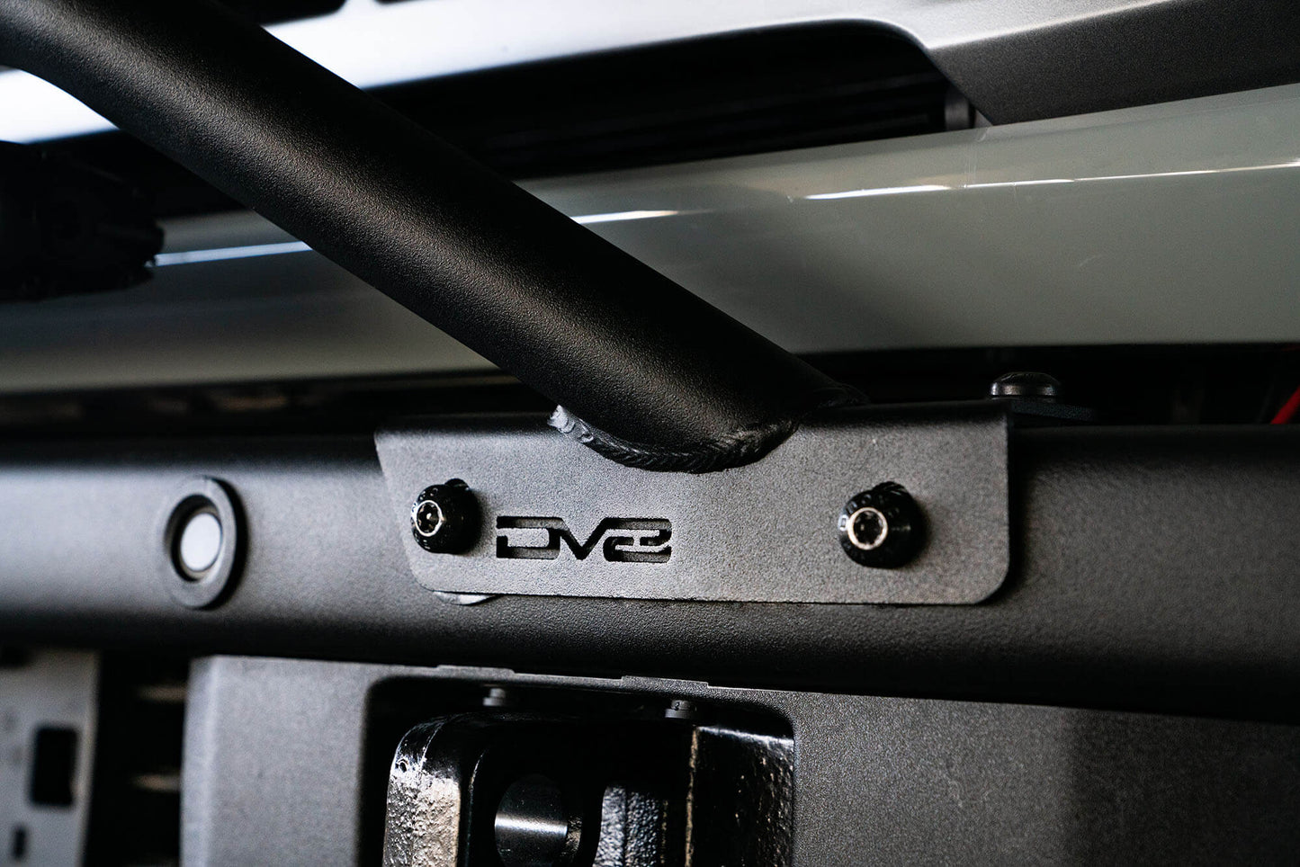 DV8 Offroad Ford Bronco/Bronco Raptor (Not For Factory Plastic Bumper) Factory Bumper Bull Bar - Black