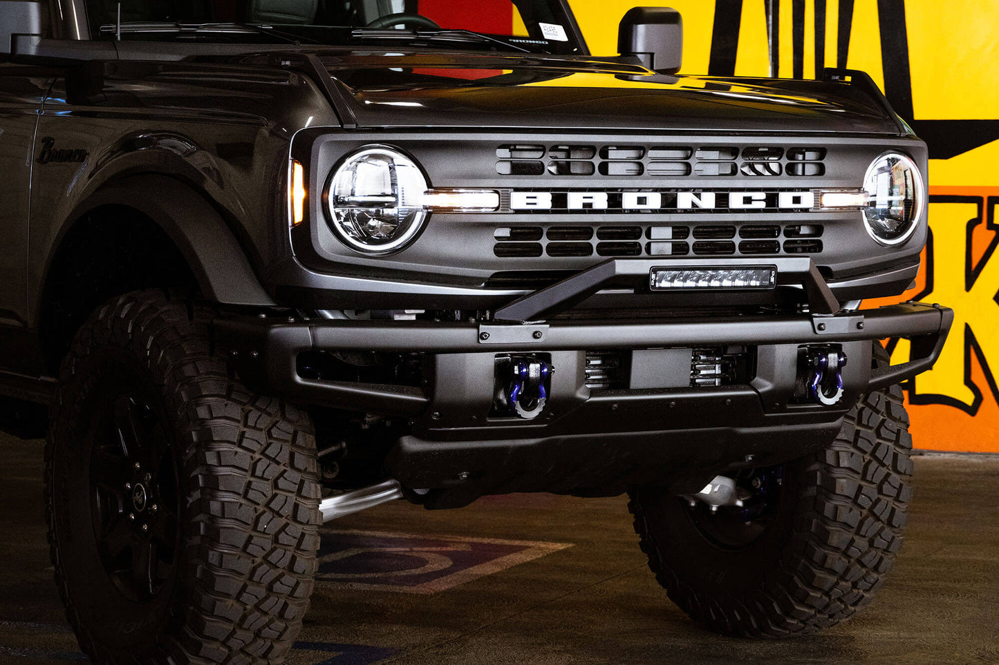 DV8 Ford Bronco/Bronco Raptor Factory Modular Front Bumper Bull Bar