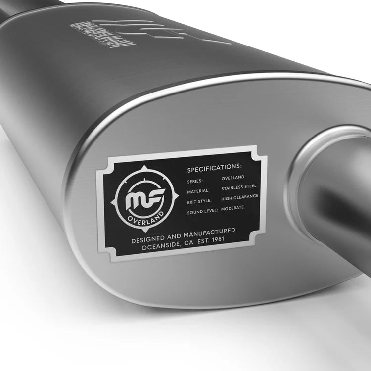 MagnaFlow Ineos Grenadier Overland Series Black Chrome Cat-Back Performance Exhaust System
