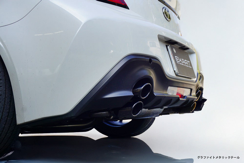 EXART iVSC Cat Back for Toyota GR86/Subaru BRZ ZN8