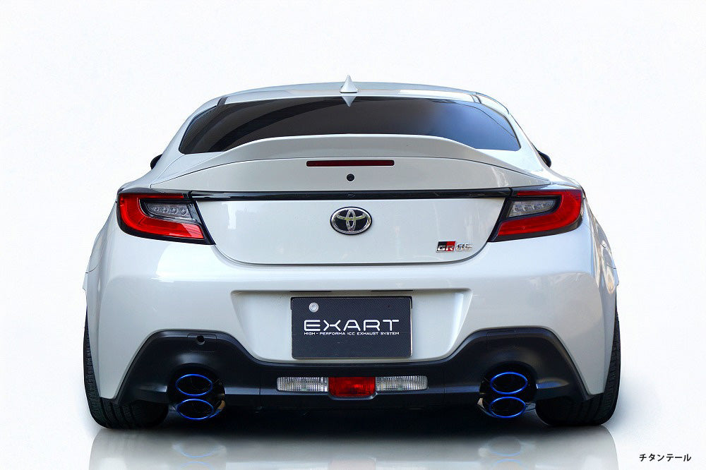 EXART iVSC Cat Back for Toyota GR86/Subaru BRZ ZN8
