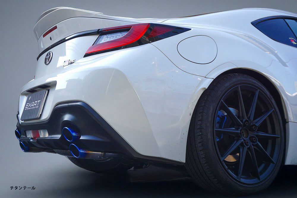 EXART iVSC Cat Back for Toyota GR86/Subaru BRZ ZN8