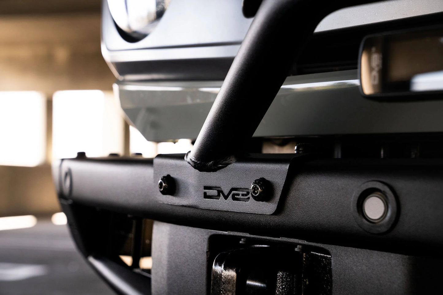 DV8 Offroad Ford Bronco/Bronco Raptor (Not For Factory Plastic Bumper) Factory Bumper Bull Bar - Black