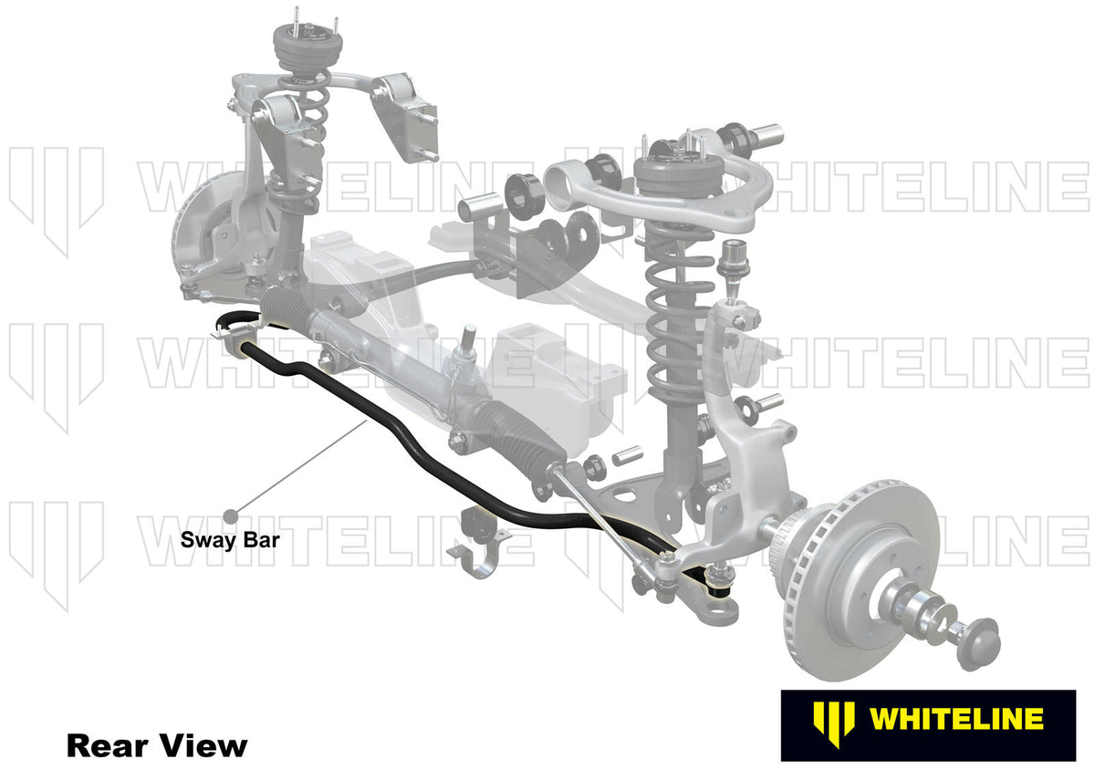 Front/Rear Anti Roll Bar - 30mm/22mm 3 Point Adjustable to Suit Toyota Supra MA70, JZA70