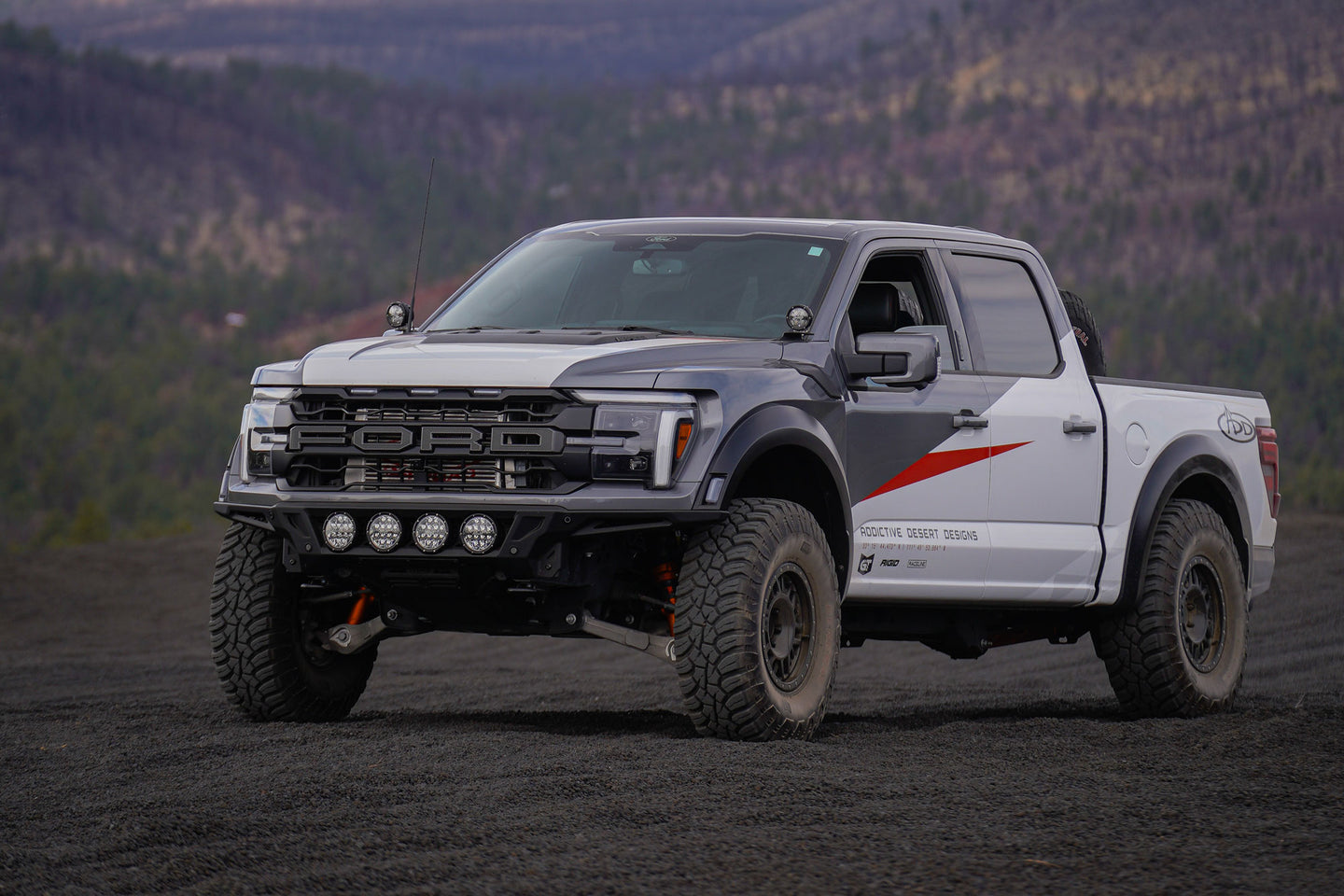 Addictive Desert Designs High Mount Intercooler Upgrade Kit – Ford F-150 / Raptor 3.5L EcoBoost