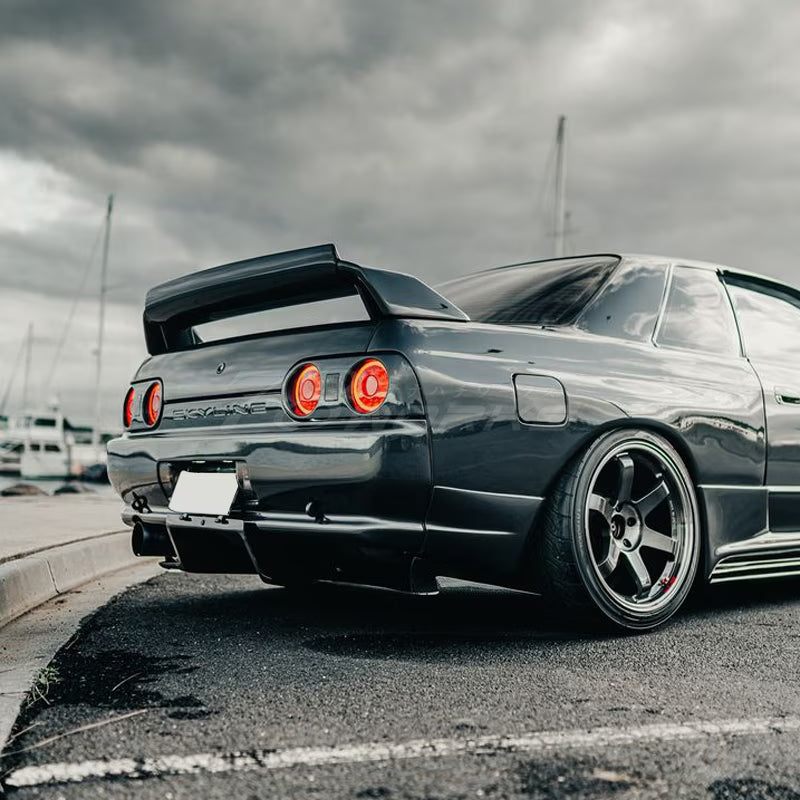 R32 Skyline GTS GT-R 2D Coupe Skylight/LED Tail Lights V2 Red Clear