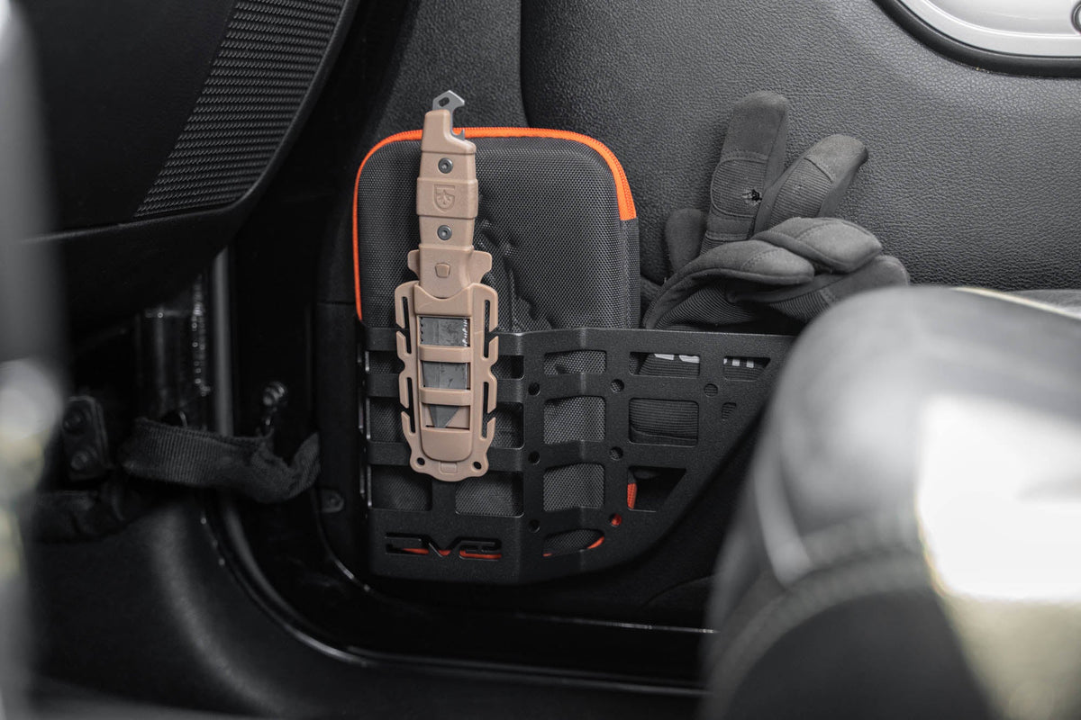 DV8 Offroad 2011-2018 Jeep Wrangler JK Front Door Pocket Molle Panels