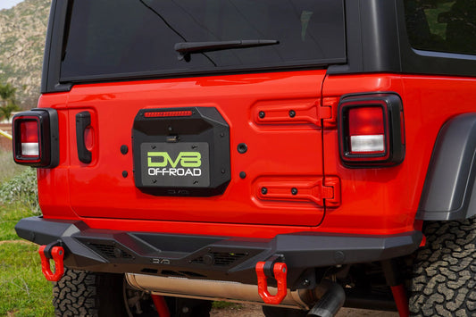 DV8 Offroad 2018-2026 Jeep Wrangler JL Spare Tire Delete
