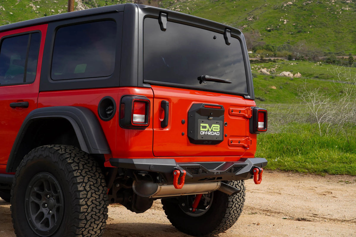 DV8 Offroad 2018-2026 Jeep Wrangler JL Spare Tire Delete