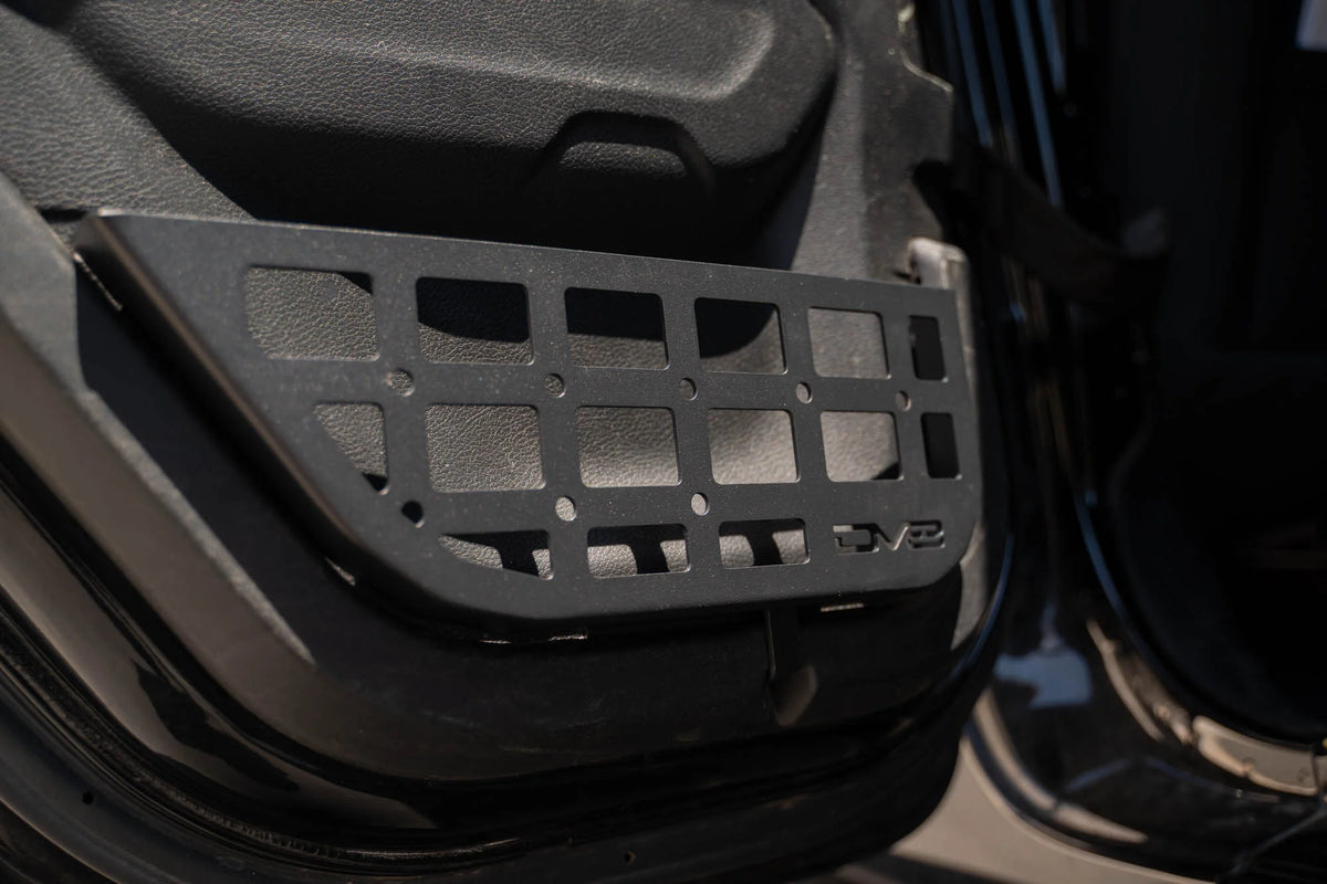 DV8 Offroad 2018-2026 Jeep Wrangler JL & 2020-2026 Gladiator JT Slim Rear Door Molle Pockets