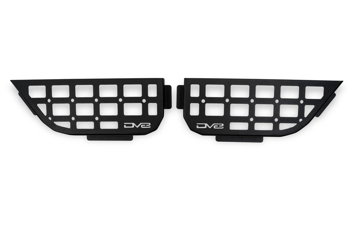 DV8 Offroad 2018-2026 Jeep Wrangler JL & 2020-2026 Gladiator JT Slim Rear Door Molle Pockets