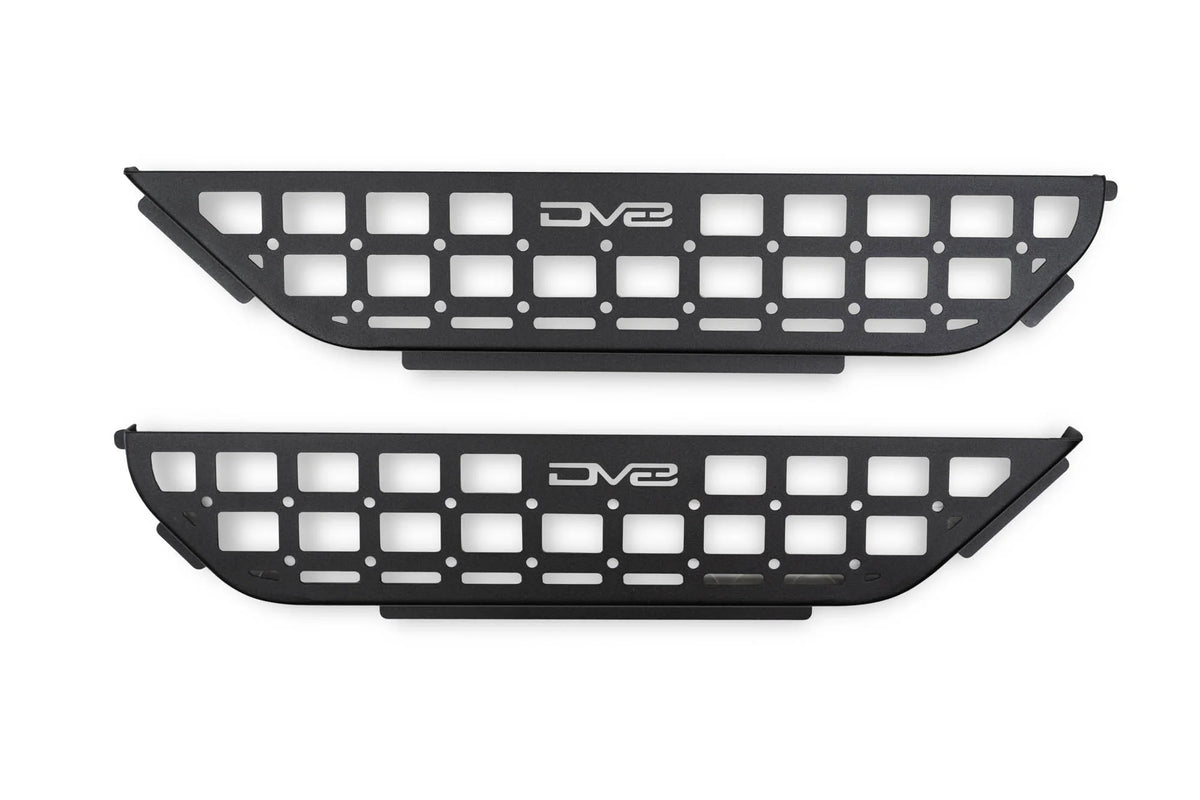 DV8 Offroad 2018-2026 Jeep Wrangler JL & 2020-2026 Gladiator JT Slim Front Door Molle Pockets
