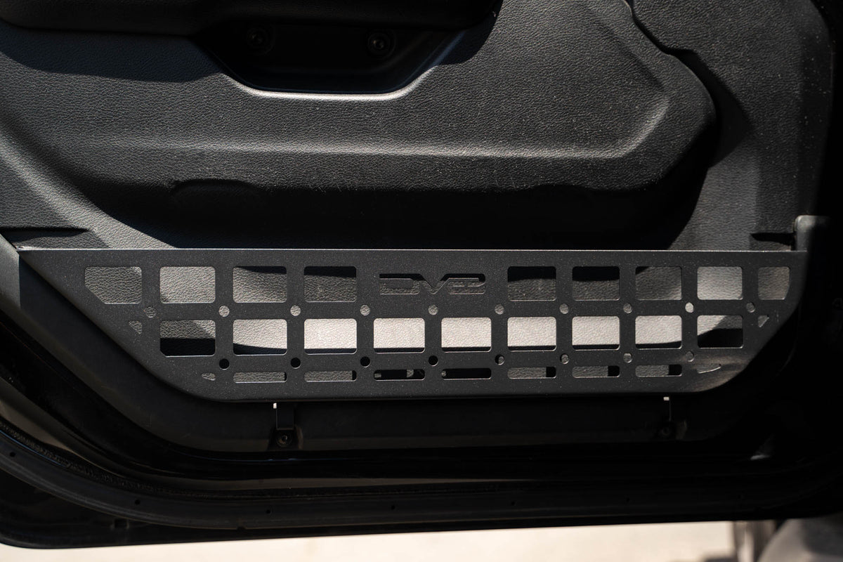 DV8 Offroad 2018-2026 Jeep Wrangler JL & 2020-2026 Gladiator JT Slim Front Door Molle Pockets
