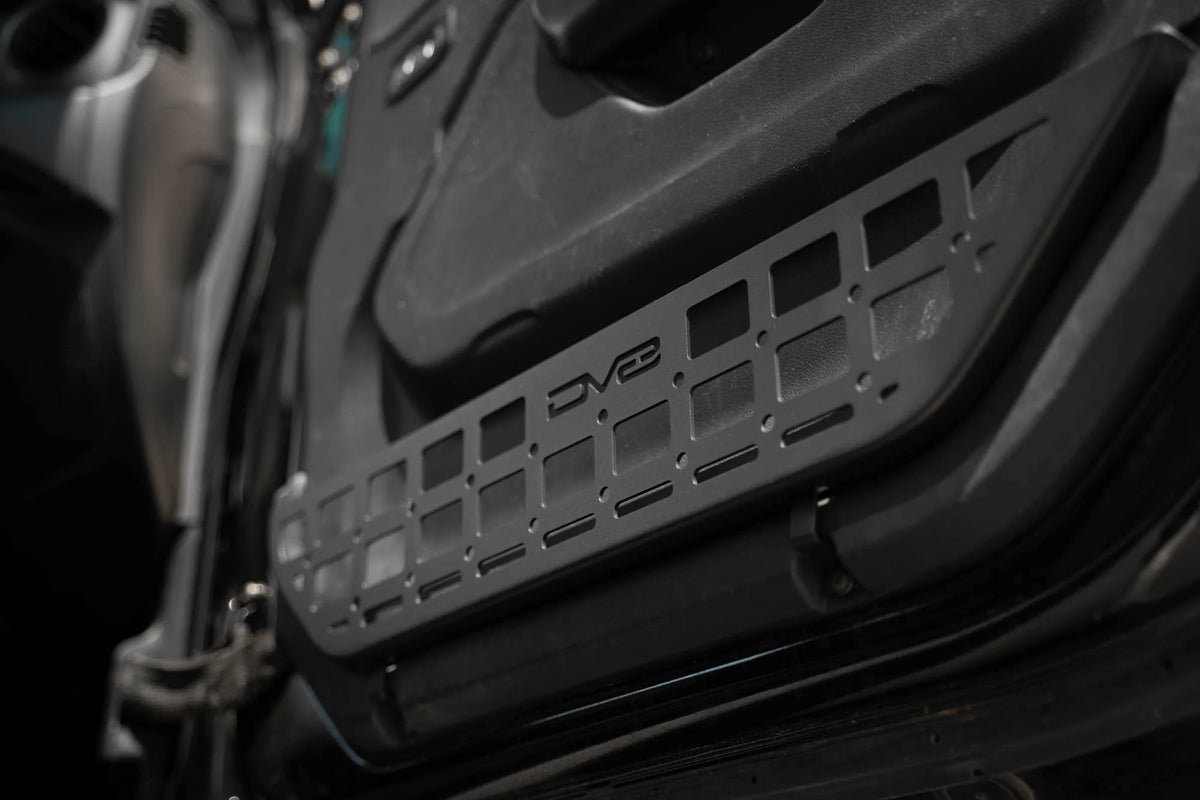 DV8 Offroad 2018-2026 Jeep Wrangler JL & 2020-2026 Gladiator JT Slim Front Door Molle Pockets