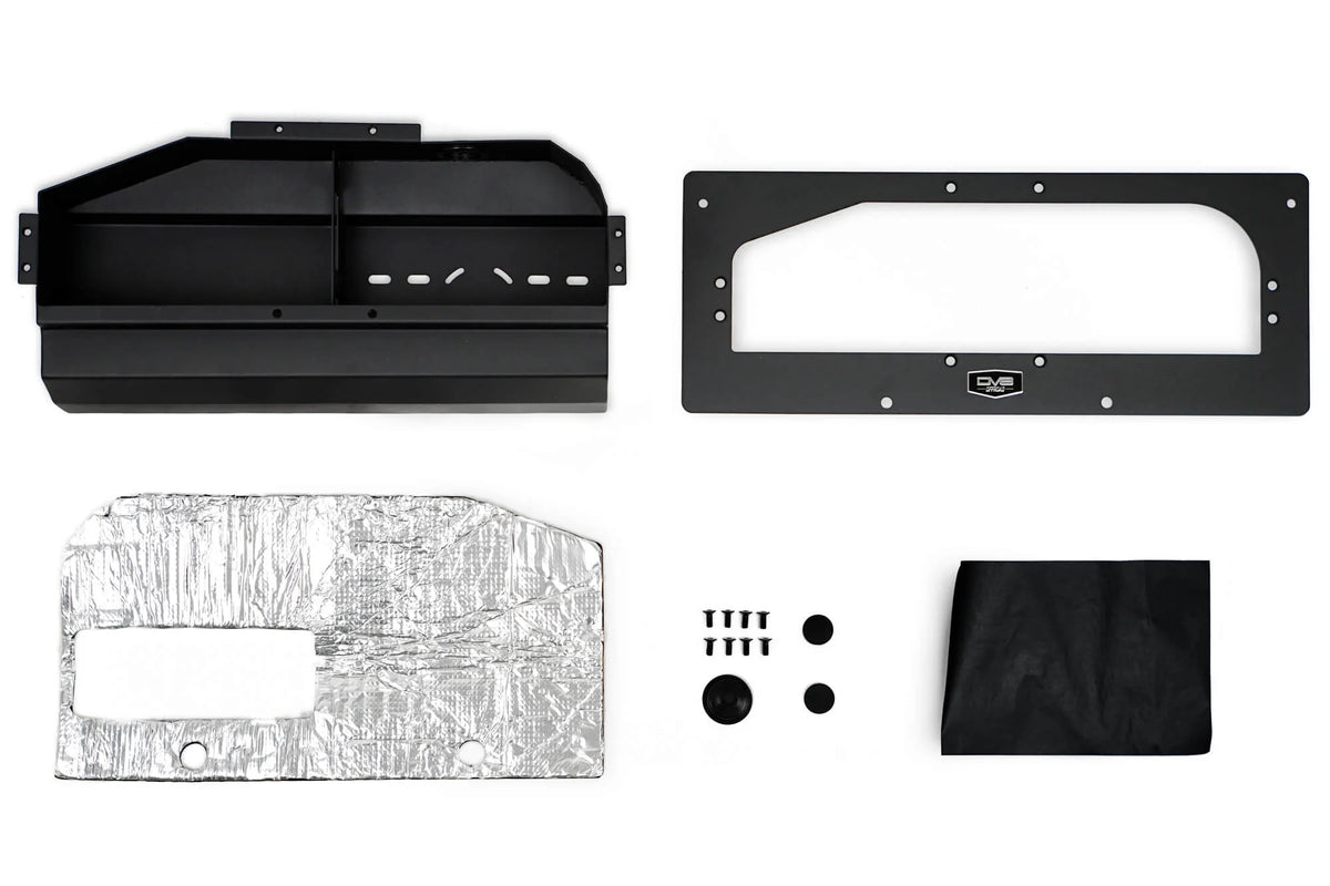DV8 Offroad 2021-2026 Ford Bronco Air Compressor Mount & Storage Box