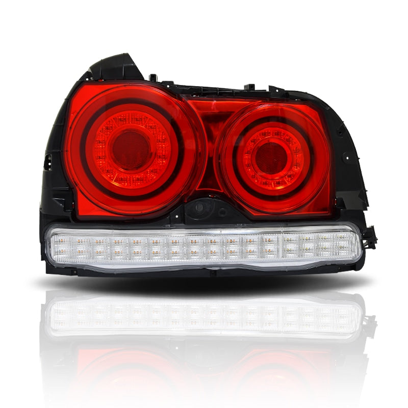 R34 Skyline 4D Sedan ENR34 ER34 HR34 Fiber LED taillights Red Clear