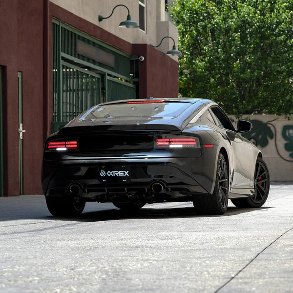 Nissan Z400 Z34 Quad-Loop/Twin-Loop Style Alpharex NOVA-Series Prismatic LED Tail Lights