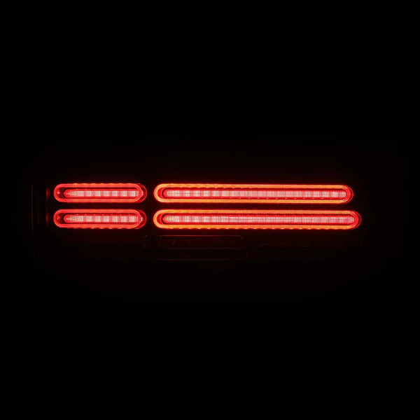Nissan Z400 Z34 Quad-Loop/Twin-Loop Style Alpharex NOVA-Series Prismatic LED Tail Lights