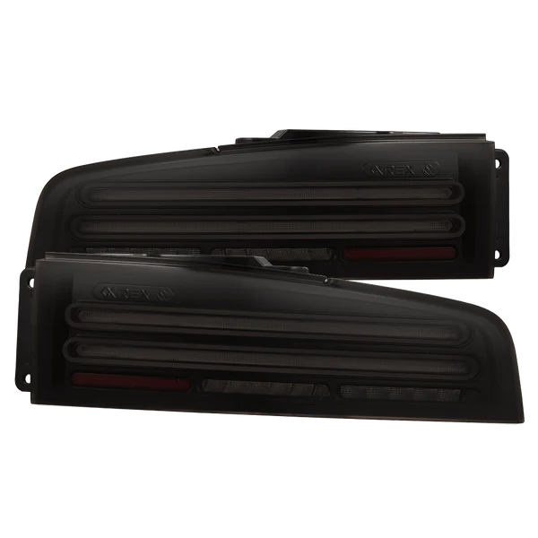 Nissan Z400 Z34 Quad-Loop/Twin-Loop Style Alpharex NOVA-Series Prismatic LED Tail Lights