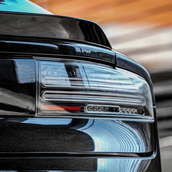 Nissan Z400 Z34 Quad-Loop/Twin-Loop Style Alpharex NOVA-Series Prismatic LED Tail Lights