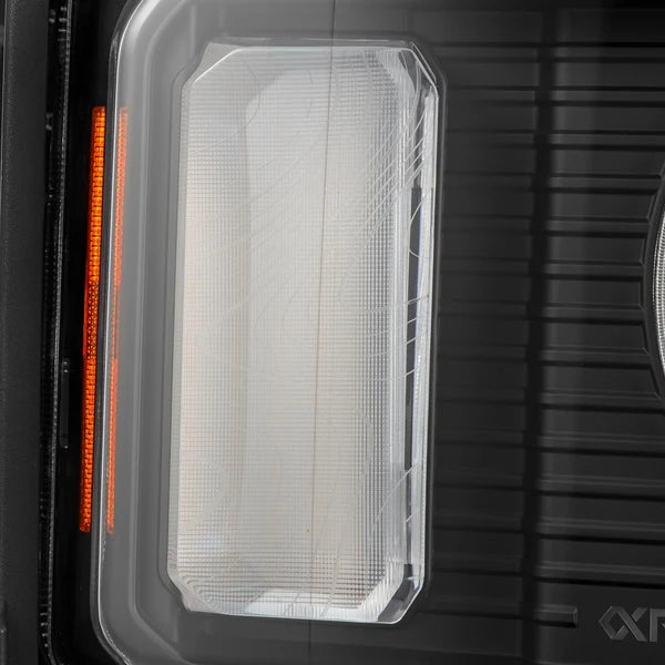 AlphaRex Heritage-Edition LED Projector Headlights Black for 2024+ Toyota Land Cruiser