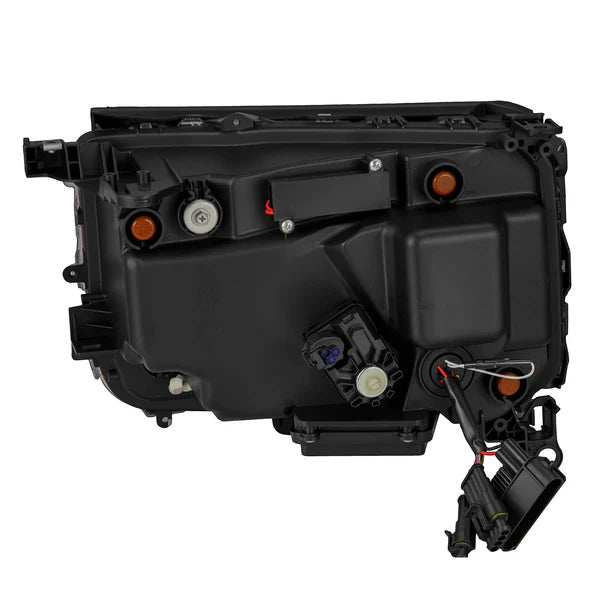 AlphaRex Heritage-Edition LED Projector Headlights Black for 2024+ Toyota Land Cruiser
