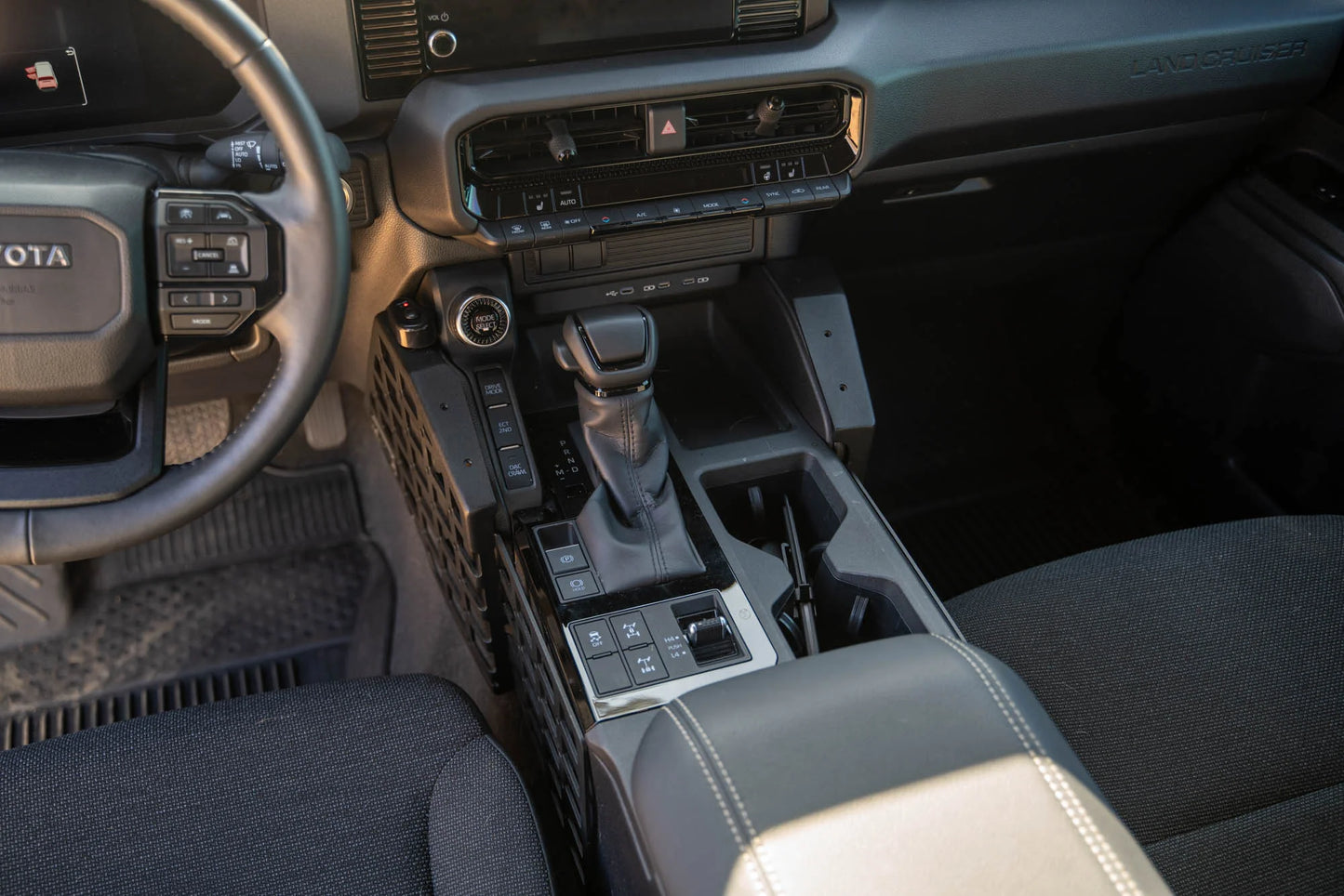 Toyota Land Cruiser LC250 Prado Center Console Molle Panels