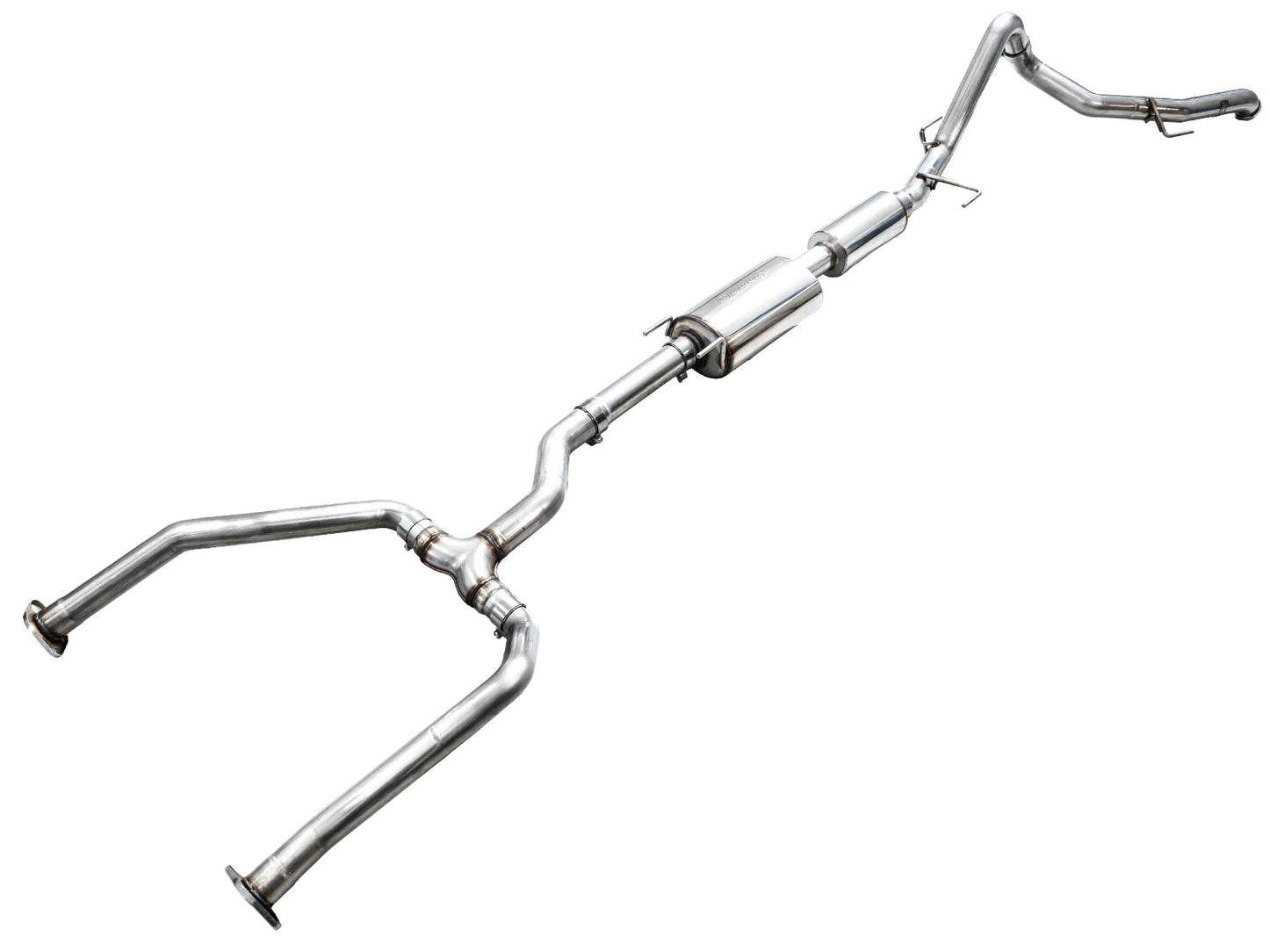 AWE Cat Back 0FG (High Tuck) Exhaust for 22+ Toyota Tundra V35A-FTS V6 Twin Turbo Non Hybrid and Hybrid