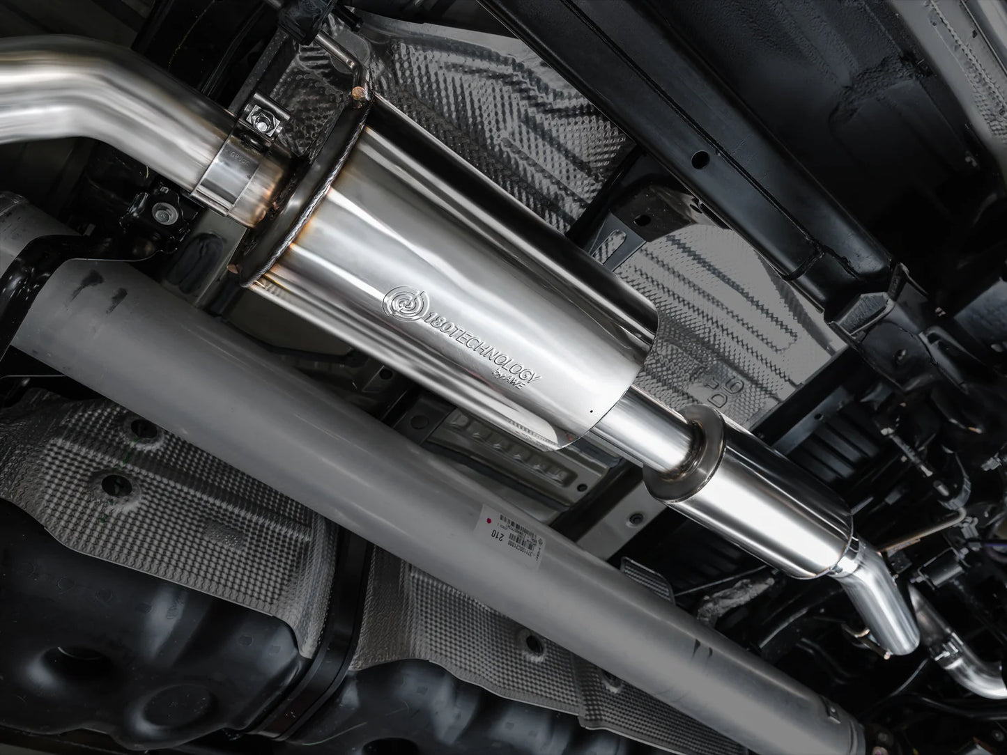 AWE Cat Back 0FG (High Tuck) Exhaust for 22+ Toyota Tundra V35A-FTS V6 Twin Turbo Non Hybrid and Hybrid