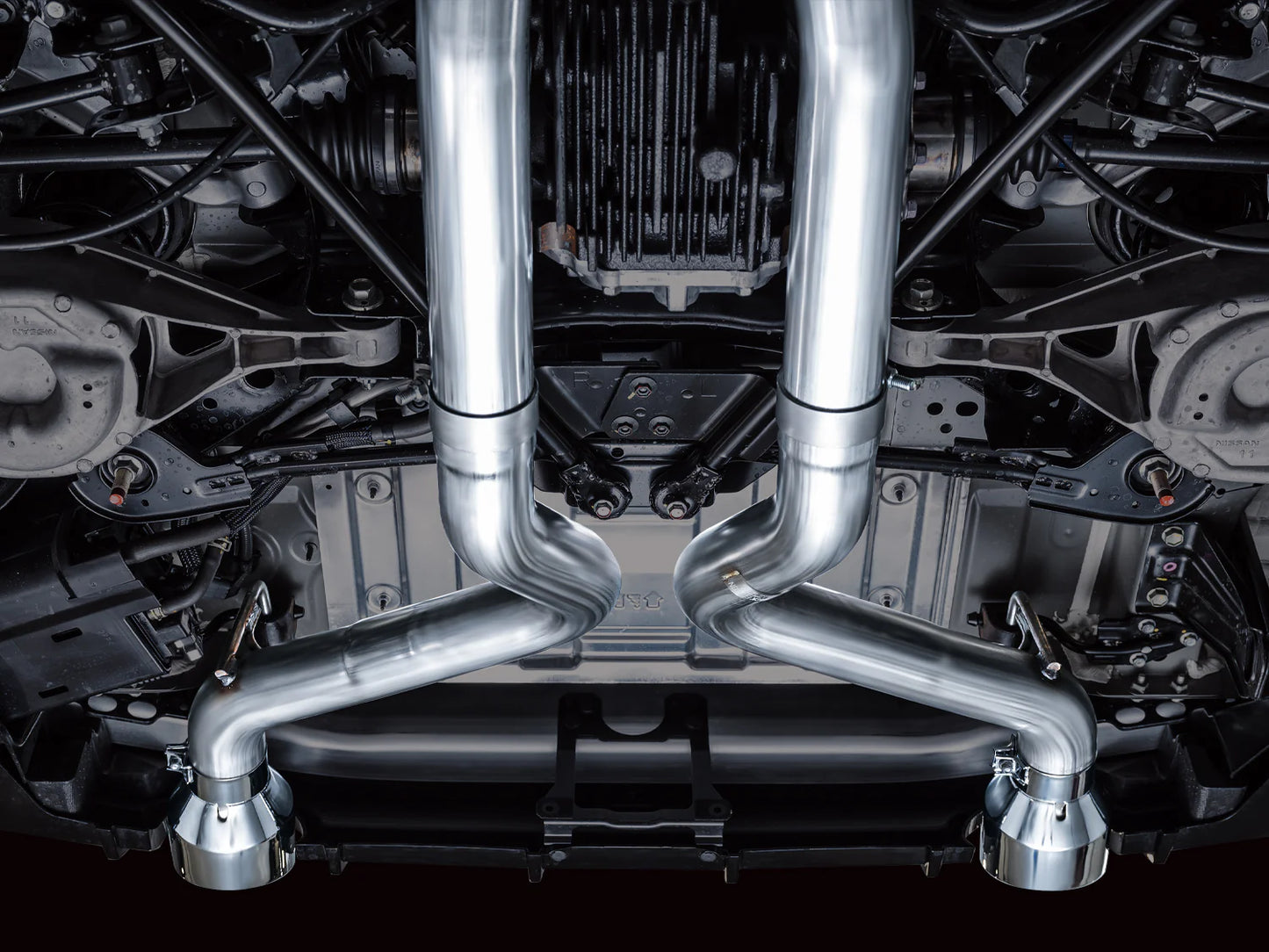 AWE Cat Back Exhaust For Nissan Z400 R34