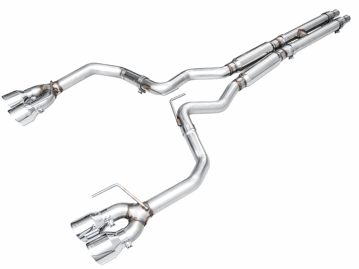 AWE Exhaust Suite | 2024-2026 Ford Mustang GT S650 Quad Tip 5.0L