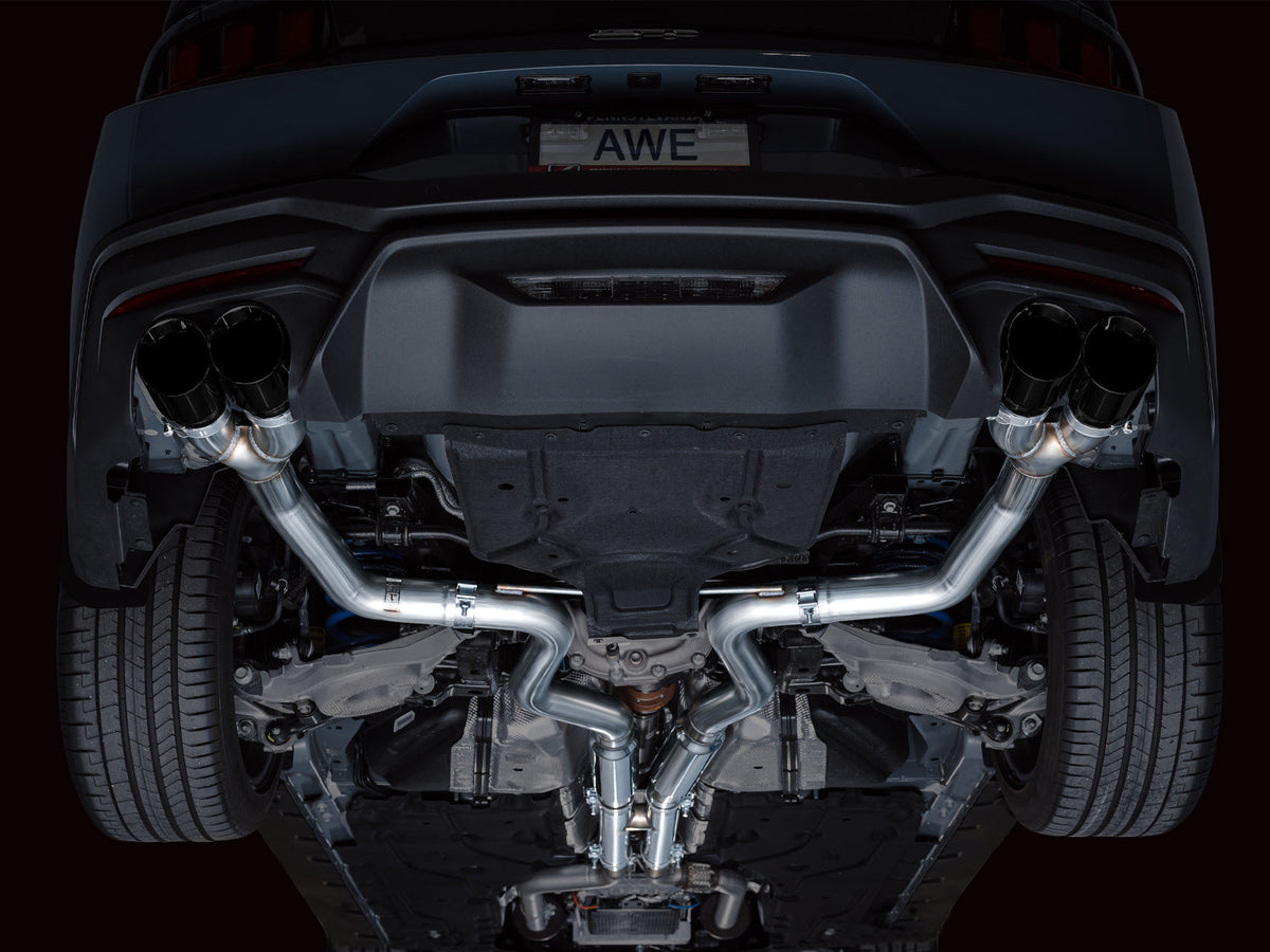 AWE Exhaust Suite | 2024-2026 Ford Mustang GT S650 Quad Tip 5.0L
