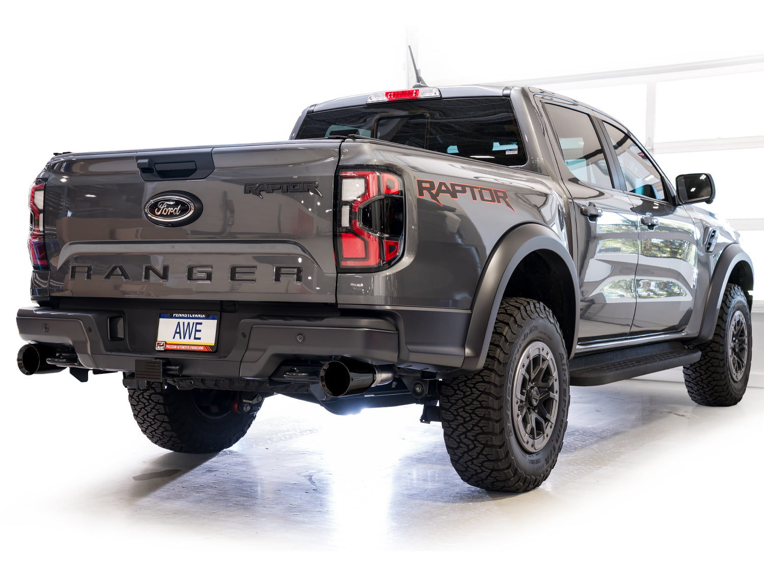 AWE SwitchPath Exhaust Ford Ranger Raptor Diamond Black