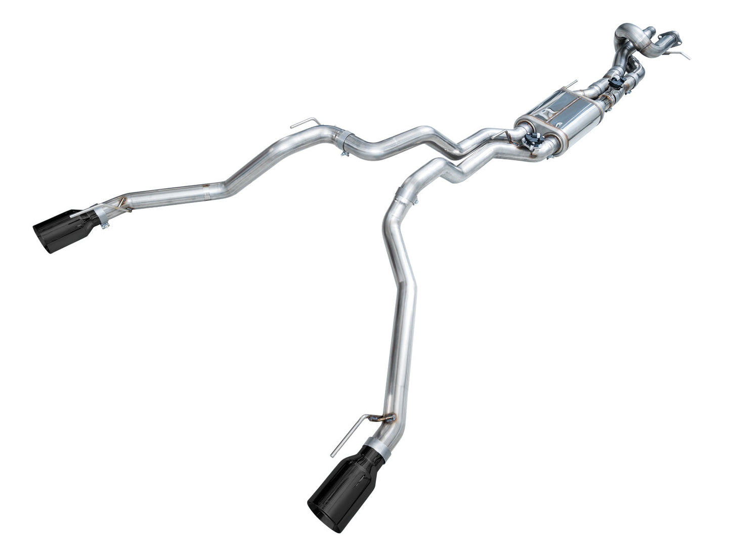 AWE SwitchPath Exhaust Ford Ranger Raptor Diamond Black Tips