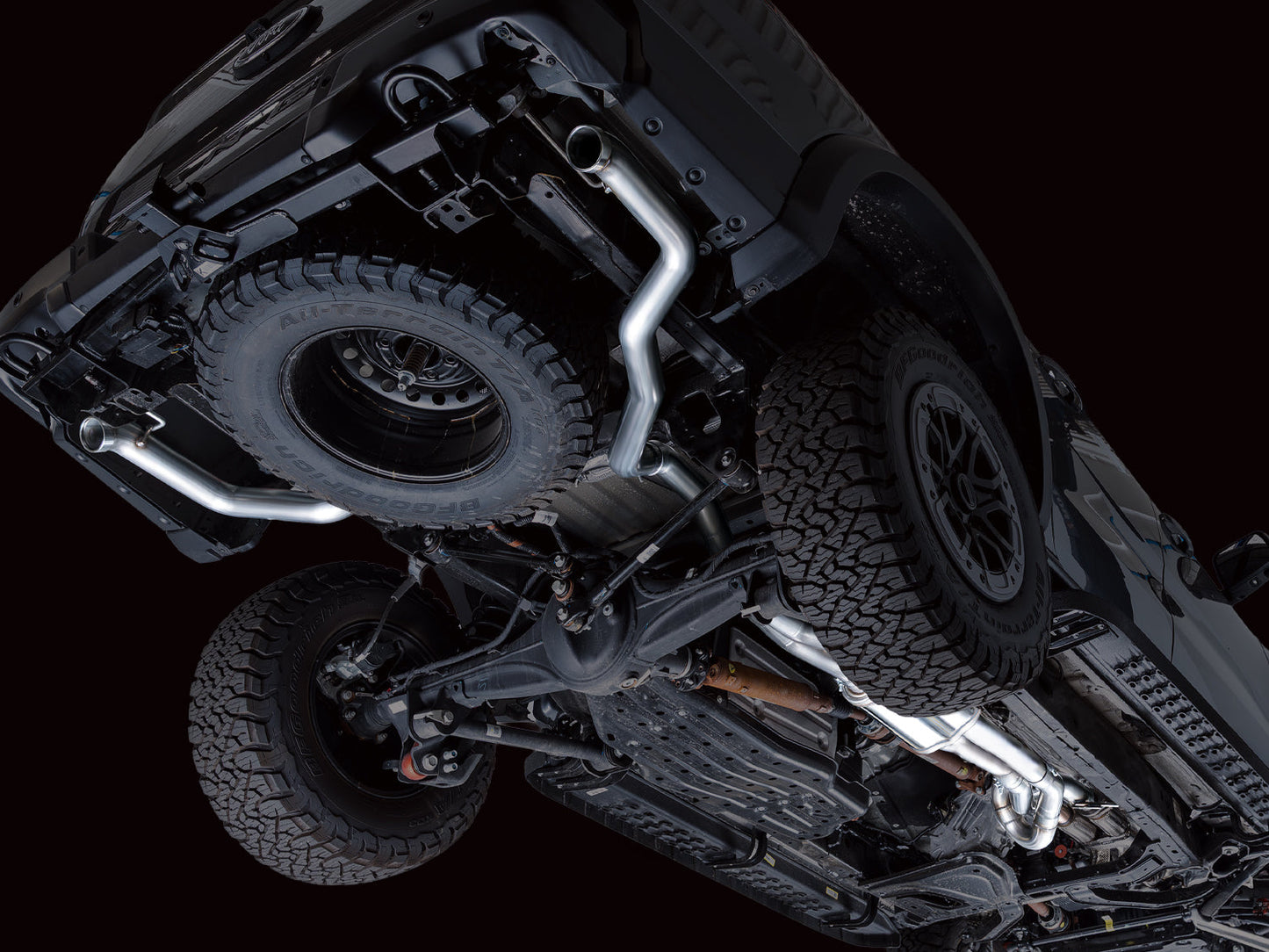 AWE SwitchPath Exhaust Ford Ranger Raptor BashGuard