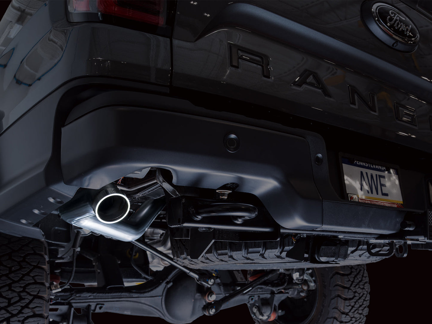 AWE SwitchPath Exhaust Ford Ranger Raptor BashGuard