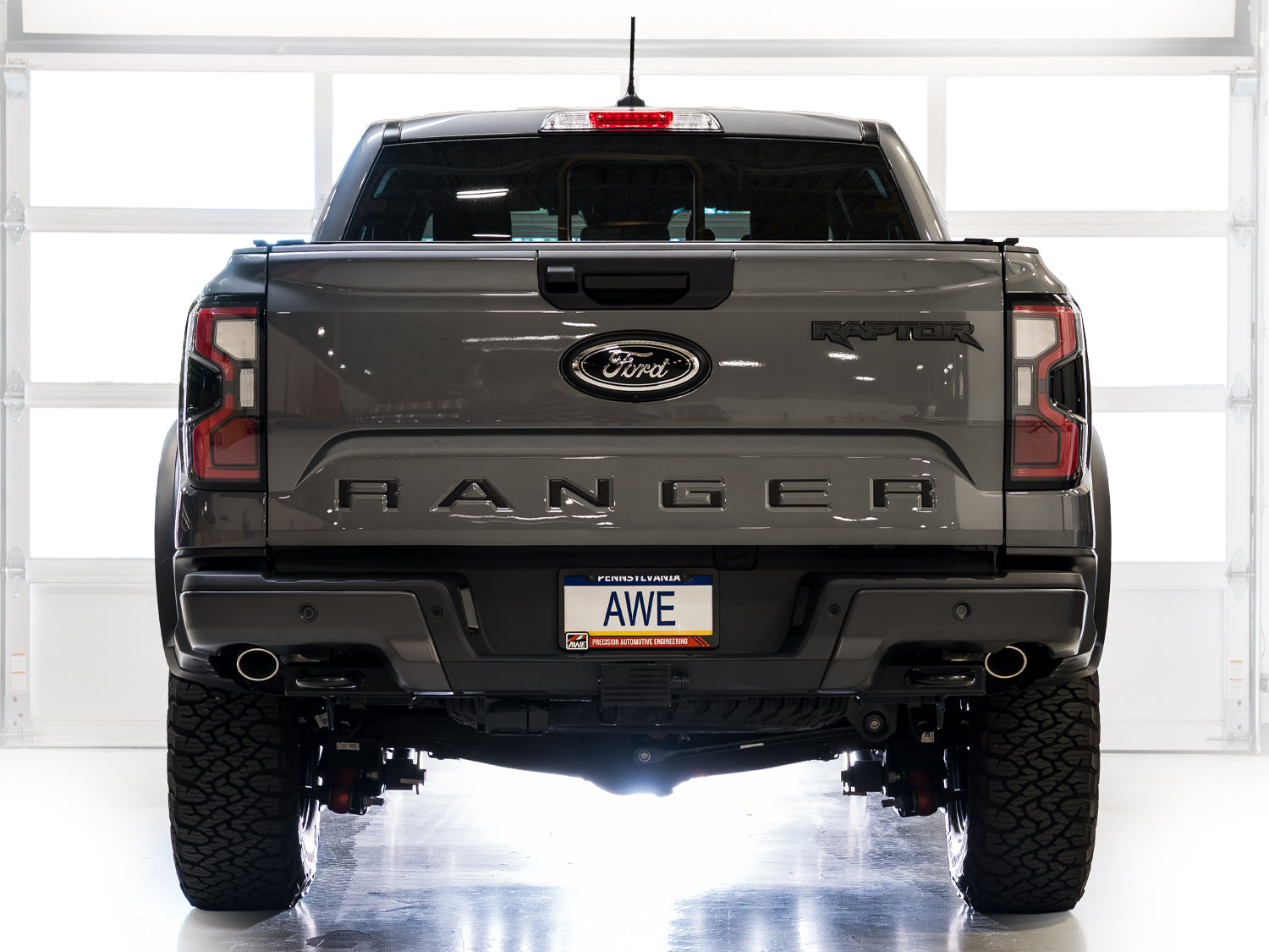 AWE SwitchPath Exhaust Ford Ranger Raptor BashGuard
