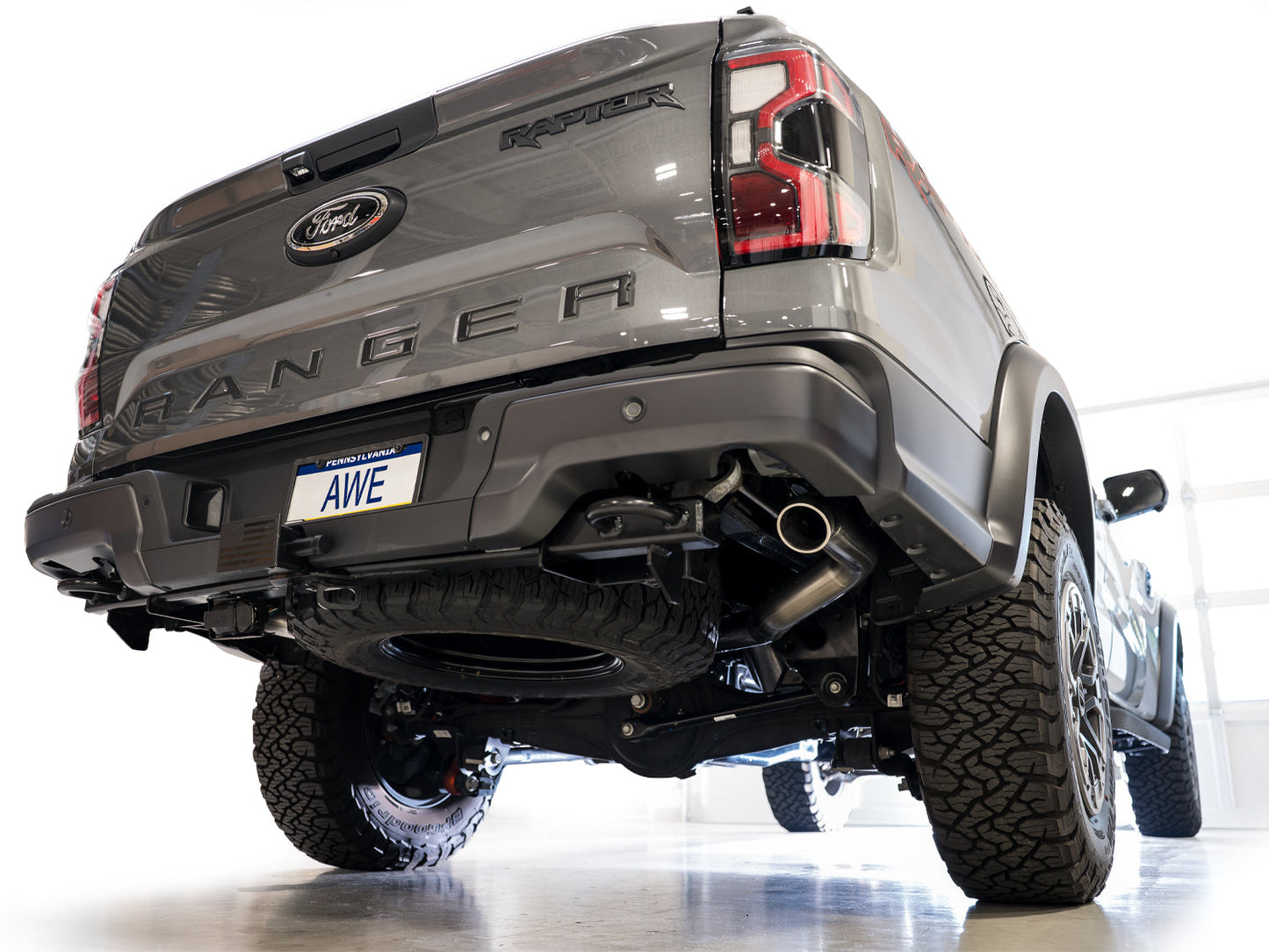 AWE SwitchPath Exhaust Ford Ranger Raptor BashGuard
