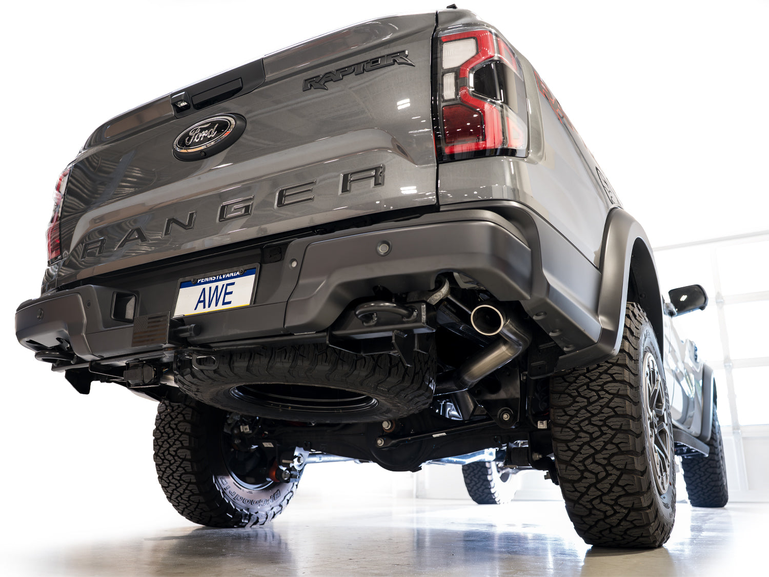AWE SwitchPath Exhaust Ford Ranger Raptor BashGuard