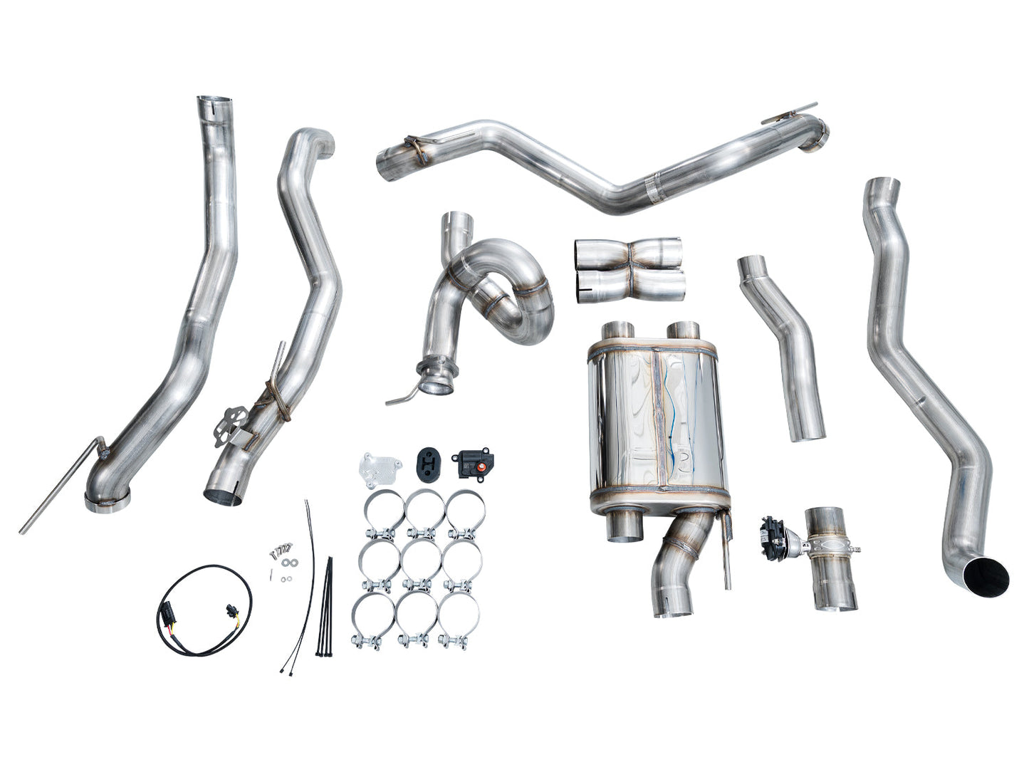 AWE SwitchPath Exhaust Ford Ranger Raptor BashGuard