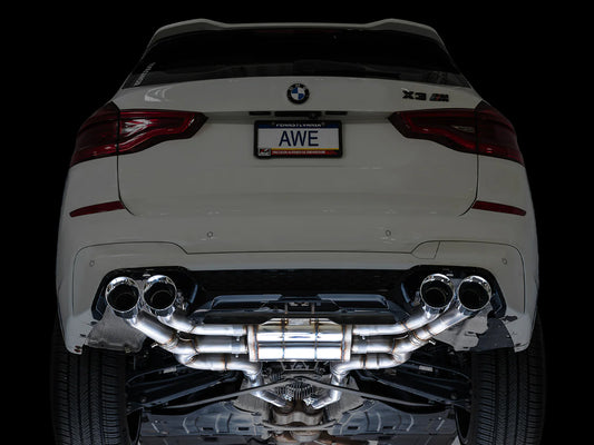 AWE 20-25 BMW X3/X4 M/M Comp (F97/F98) AWD SwitchPath Axle-back Exhaust